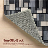 Rustic Modern Diamond Motif(Gray)