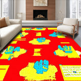 Creative Youthful Expression Motif(Red)