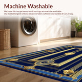 Contemporary Abstract Gold(Blue)