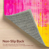 Trendy Plush Abstract Flow(Pink)