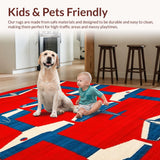 Retro American Flag Motif(Red)