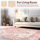 Delicate Pink Geometric Motif(Pink)