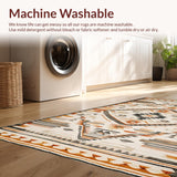 Vintage Southwest Abstract Motif(Beige)