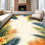 Vibrant Floral Coastal Charm(Beige)
