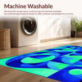 Vibrant Swirl Artistry Motif(Blue)