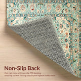 Elegant Pastel Floral Motif(Blue)