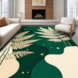 Stylish Minimalist Leafy Print(Green)
