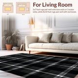 Minimalist Graphic Tile Arrangement(Black)