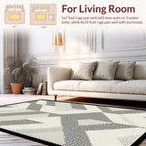 Contemporary Monochrome Lattice Design(Gray)