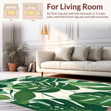 Elegant Tropical Flora Visual(Green)