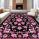 Sophisticated Pink and Black Elegance(Black)