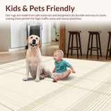 Minimalist Grid and Elegant Narrow Outlining(Beige)