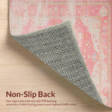 Contemporary Distressed Artistic Flair(Pink)