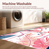 Tropical Pink Floral Embroidery(Pink)