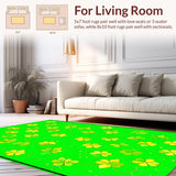 Lively Floral Inspired Decor(Green)