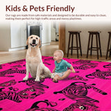 Striking Graphic Animal Theme(Pink)