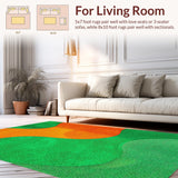 Modern Abstract Green Teal(Green)