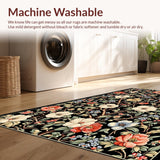 Artistic Abstract Floral Aesthetic(Black)