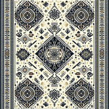 Earthy Toned Circular Design(Beige)
