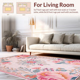 Light Pink Non Slip Nursery Playroom(Pink)