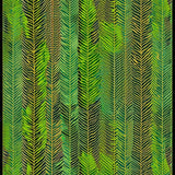 Elegant Hued Geometric Print(Green)