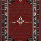 Contemporary Bold Trellis Design Elements(Red)