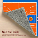 Dynamic Fire Printed Sports Aesthetic(Orange)