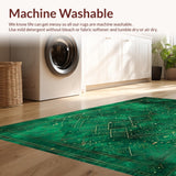 Minimalist Emerald Ogee Composition(Green)