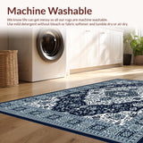 Artful Ogee with Gray Accents(Blue)