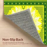 Earthy Tones with Hexagonal Shape(Yellow)