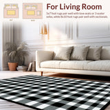 Classic Farmhouse Plaid Aesthetic(Black)