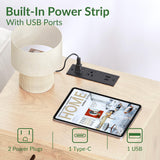 ODIKA Everyday Side Table with Fast Charging Station - ODIKA
