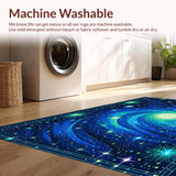 Striking Celestial Whirlwind Artwork(Blue)