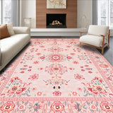 Rustic Distressed Floral Aesthetic(Pink)