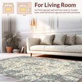 Luxurious Neutral Medallion Style(Ivory)