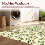 Vintage Floral Farmhouse Area(Beige)
