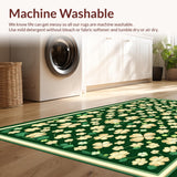 Whimsical Clover Geometric Style(Green)