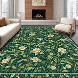 Sophisticated Floral Geometric Fusion(Green)