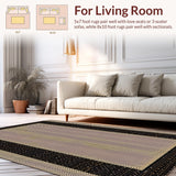 Contemporary Coffee and White Blend(Beige)