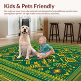 Transitional Playful Color Contrast(Green)