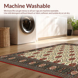 Floral Diamond Area Rustic Charm(Beige)