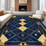 Sophisticated Ogee Blue Touch(Blue)