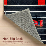 Chic Modern Race Car Motif(Red)