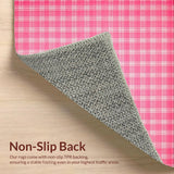 Elegant Subtle Houndstooth Style(Pink)