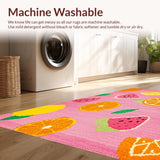 Lively Cartoonish Tropical Palette(Pink)