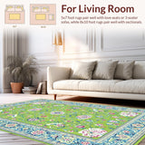 Sophisticated Symmetrical Floral Elements(Green)