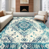 Minimalist Cream and Teal Contrast(Blue)