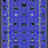 Cute Gothic Style Webbed Design(Blue)