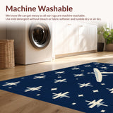 Dynamic Geometric Playful Motif(Blue)