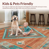 Vibrant Tribal Distressed Composition(Orange)